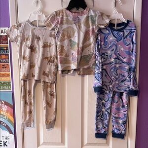 3 Pack Of Cozy Kids Pajama Set